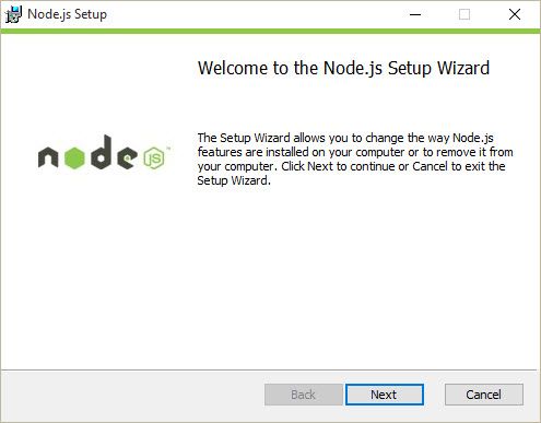 Installation of Node.js